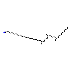18,22,26-Trimethyl-tetratriacontyl cyanide