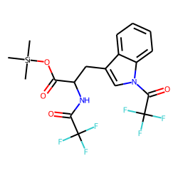 L-Tryptophan, N,1-bis(trifluoroacetyl)-, trimethylsilyl ester