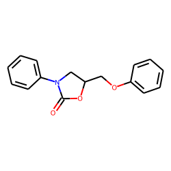 5-Phenoxymethyl-3-phenyl-2-oxazolidone