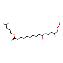 Sebacic acid, isohexyl 5-methoxy-3-methylpentyl ester