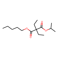 Diethylmalonic acid, isopropyl pentyl ester