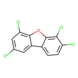 Dibenzofuran, 2,4,6,7-tetrachloro