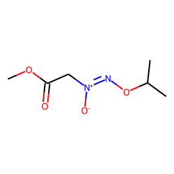 1-Methoxycarbonylmethyl-2-isopropoxydiazen-1-oxide