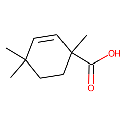 1,4,4-Trimethylcyclohex-2-enecarboxylic acid