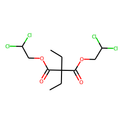Diethylmalonic acid, di(2,2-dichloroethyl) ester