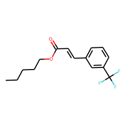 trans-3-(Trifluoromethyl)cinnamic acid, pentyl ester