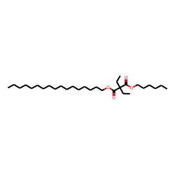 Diethylmalonic acid, heptadecyl hexyl ester