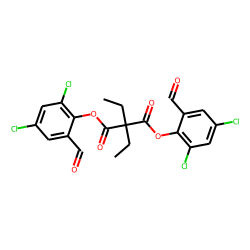 Diethylmalonic acid, di(2,4-dichloro-6-formylphenyl) ester