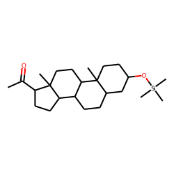 3«alpha»-Hydroxy-5«alpha»-pregnan-20-one, O-trimethylsilyl