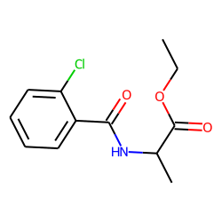 D-Alanine, N-(2-chlorobenzoyl)-, ethyl ester