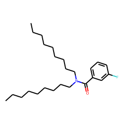 Benzamide, N,N-dinonyl-3-fluoro-