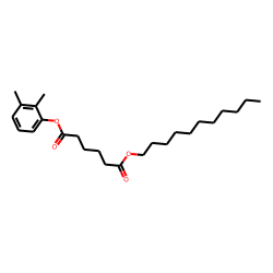 Adipic acid, 2,3-dimethylphenyl undecyl ester