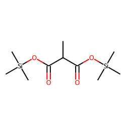 Propanedioic acid, methyl-, bis(trimethylsilyl) ester