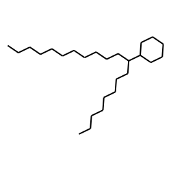 Eicosane, 9-cyclohexyl-