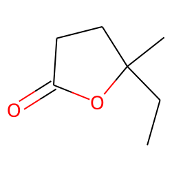 2(3H)-Furanone, 5-ethyldihydro-5-methyl-