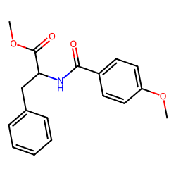 L-phenylalanine, n-(p-anisoyl)-, methyl ester