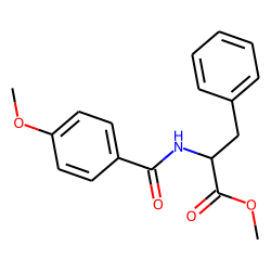 l-Phenylalanine, N-(p-anisoyl)-, methyl ester