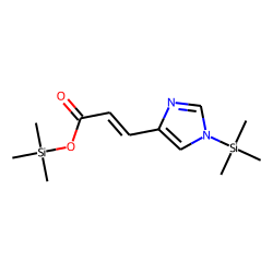 Urocanic acid, N,O-bis(trimethylsilyl)-