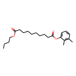Sebacic acid, butyl 2,3-dimethylphenyl ester