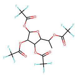 L-(-)-Fucofuranose, tetrakis(trifluoroacetate) (isomer 2)