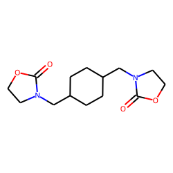 (Oxazolidin-2-one-3-methyl)cyclohexane, 1,4-bis-