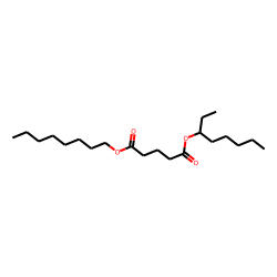 Glutaric acid, octyl 3-octyl ester