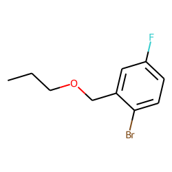 2-Bromo-5-fluorobenzyl alcohol, n-propyl ether
