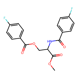 L-Serine, N,O-bis(4-fluorobenzoyl)-, methyl ester