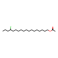 1-Octadecanol, 15-chloro, acetate