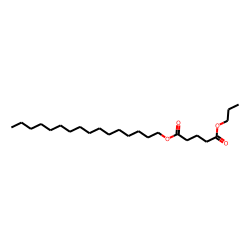 Glutaric acid, hexadecyl propyl ester