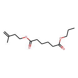 Adipic acid, 3-methylbut-3-enyl propyl ester