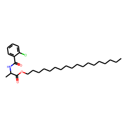 D-Alanine, N-(2-chlorobenzoyl)-, octadecyl ester