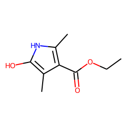 2,4-Dimethyl-5-hydroxy-1H-pyrrol-3-carboxylic acid ethyl ester