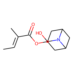 3«alpha»-Tigloiloxy-6«beta»-hydroxytropane