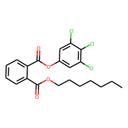 Phthalic acid, heptyl 3,4,5-trichlorophenyl ester