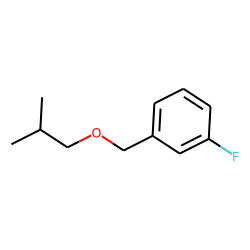 (3-Fluorophenyl) methanol, 2-methylpropyl ether