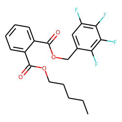 Phthalic acid, pentyl 2,3,4,5-tetrafluorobenzyl ester