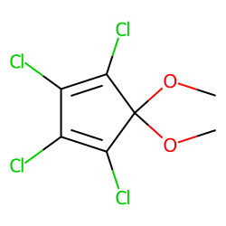 1,3-Cyclopentadiene, 1,2,3,4-tetrachloro-5,5-dimethoxy-