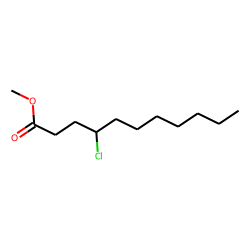 4-Chloroundecanoic acid, methyl ester