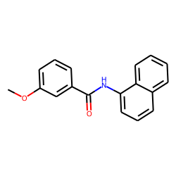 Benzamide, N-(1-naphthyl)-3-methoxy-