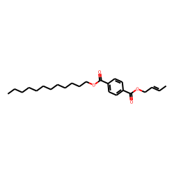 Terephthalic acid, but-2-enyl dodecyl ester