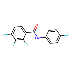 Benzamide, N-(4-fluorophenyl)-2,3,4-trifluoro-