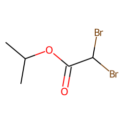 Acetic acid, dibromo, 1-methylethyl ester
