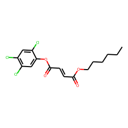 Fumaric acid, hexyl 2,4,5-trichlorophenyl ester