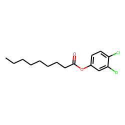 Nonanoic acid, 3,4-dichlorophenyl ester