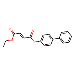 Fumaric acid, ethyl 4-phenylphenyl ester