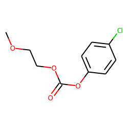 Carbonic acid, 2-methoxyethyl 4-chlorophenyl ester