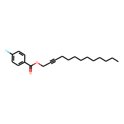 4-Fluorobenzoic acid, tridec-2-ynyl ester