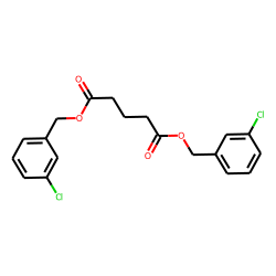 Glutaric acid, di(3-chlorobenzyl) ester