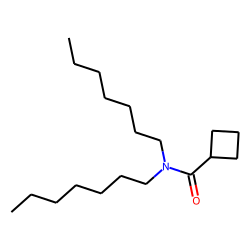 Cyclobutanecarboxamide, N,N-diheptyl-